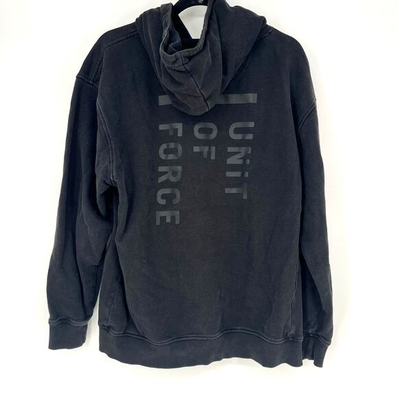 Dyne Unit Of Force Hoodie In Black Men's Size Large - Picture 3 of 11